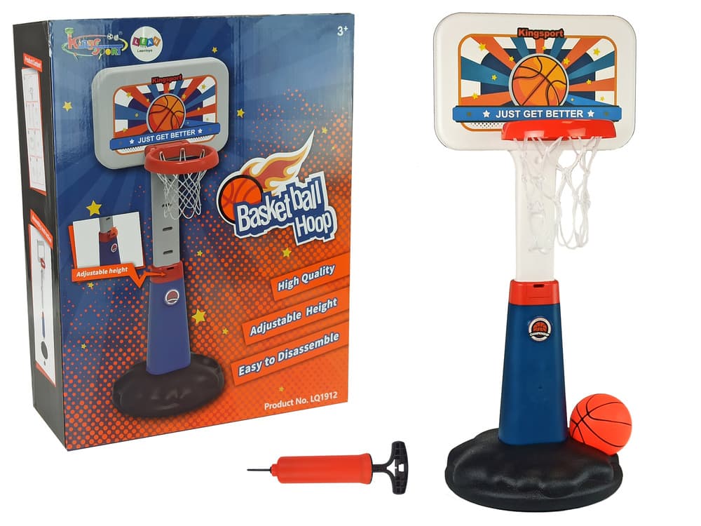 Otroški košarkarski komplet LEAN TOYS s košem, 125 cm