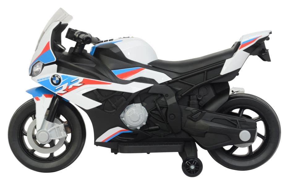 Motor na akumulator LEAN CARS BMW S1000RR, LED luči, glasba, bel 2