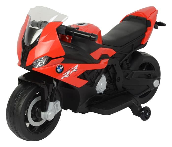 Motor na akumulator LEAN CARS BMW S1000RR, LED luči, glasba, rdeč 2