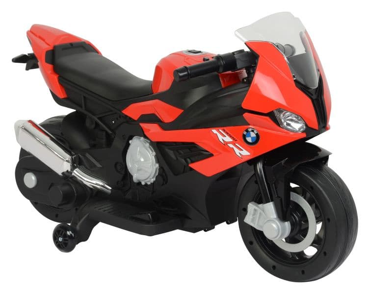 Motor na akumulator LEAN CARS BMW S1000RR, LED luči, glasba, rdeč