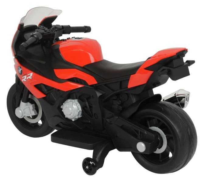 Motor na akumulator LEAN CARS BMW S1000RR, LED luči, glasba, rdeč 4