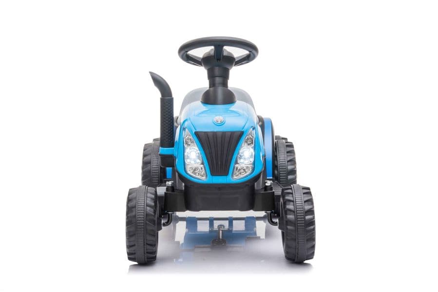 Traktor na akumulator z prikolico LEAN CARS A009, modre barve 4