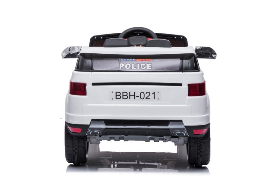 Policijski avto na akumulator LEAN CARS BBH-021, bel 4