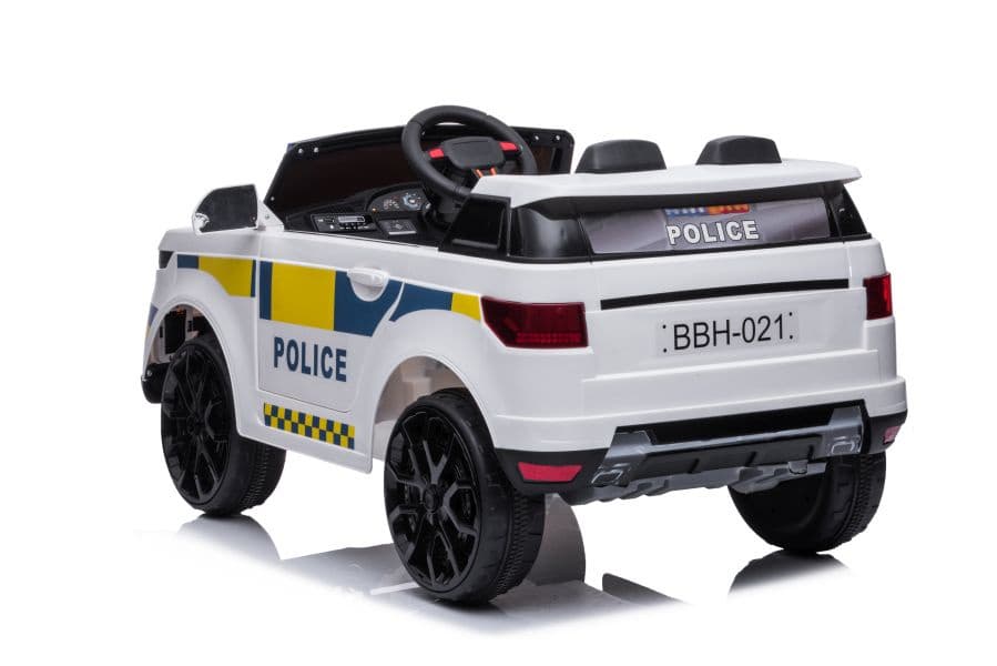 Policijski avto na akumulator LEAN CARS BBH-021, bel 5