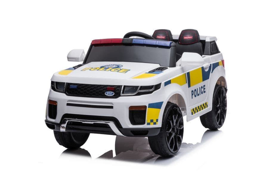 Policijski avto na akumulator LEAN CARS BBH-021, bel 6