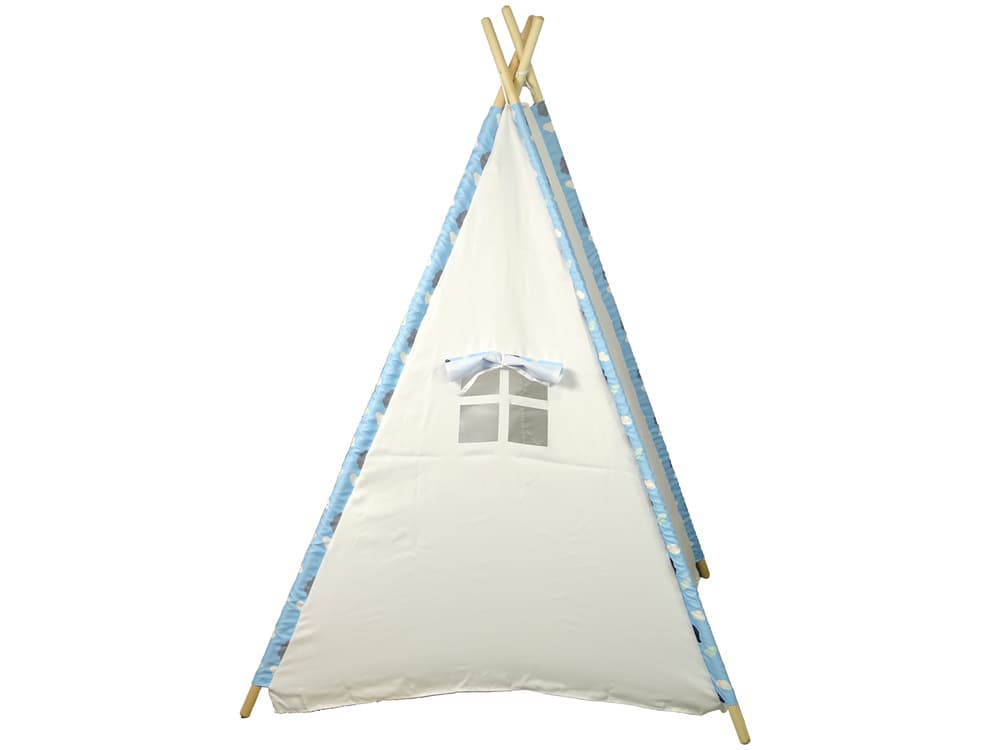 Otroški šotor Tipi Chmurki - vodoodporen vrtni šotor 3