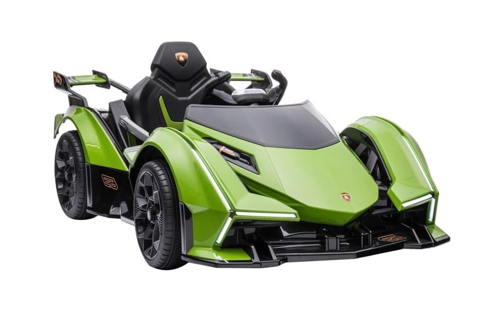 Lamborghini GT HL528 akumulatorski avto - LED luči, MP3, daljinski upravljalnik, zelen