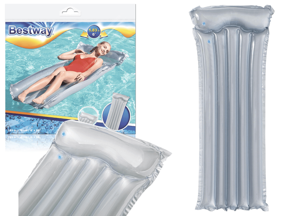 Napihljiv ležalnik za plavanje BESTWAY Siva 183x76 cm