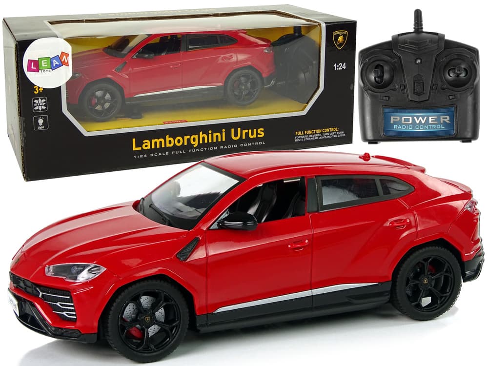 RC avto Lamborghini Urus Rdeč, 1:24, 2.4G, luči