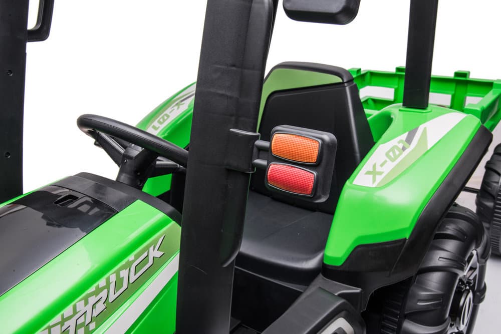 Traktor na akumulator LEAN CARS BLT-206, zelen 8