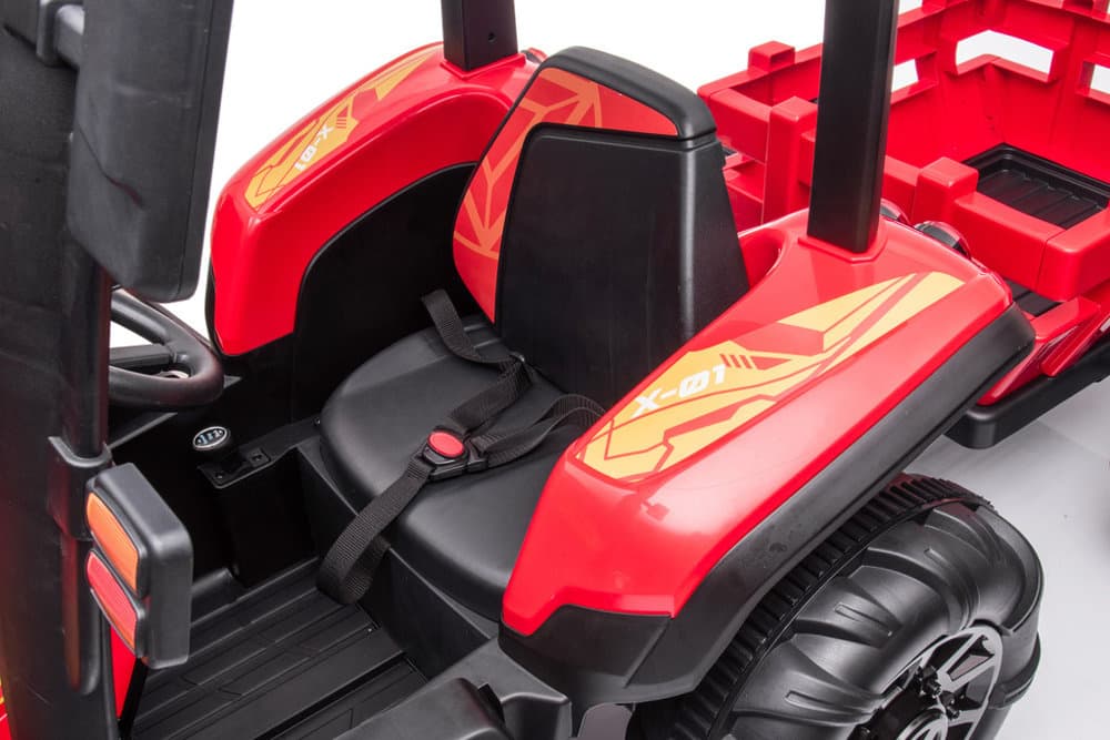 Traktor na akumulator LEAN CARS BLT-206, rdeč 5