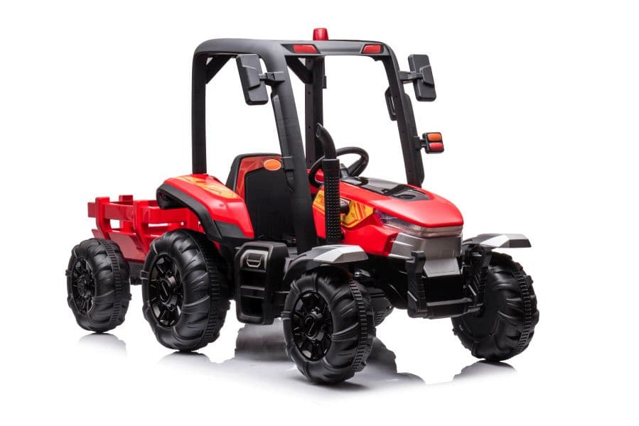 Traktor na akumulator LEAN CARS BLT-206, rdeč