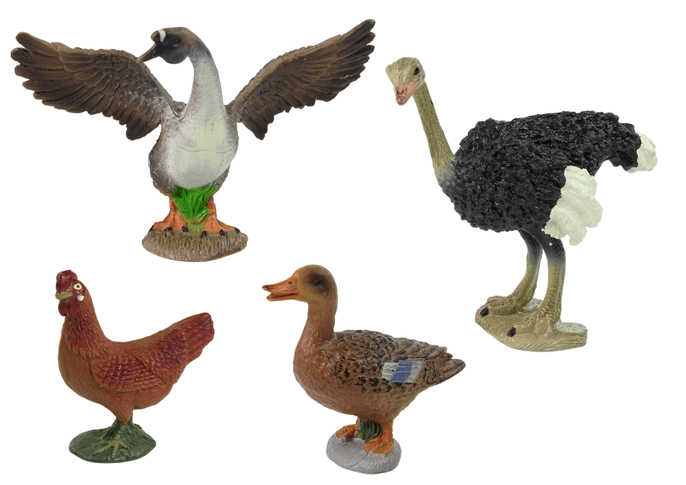 LEAN TOYS Set figuric živali in kmeta z dodatki 3