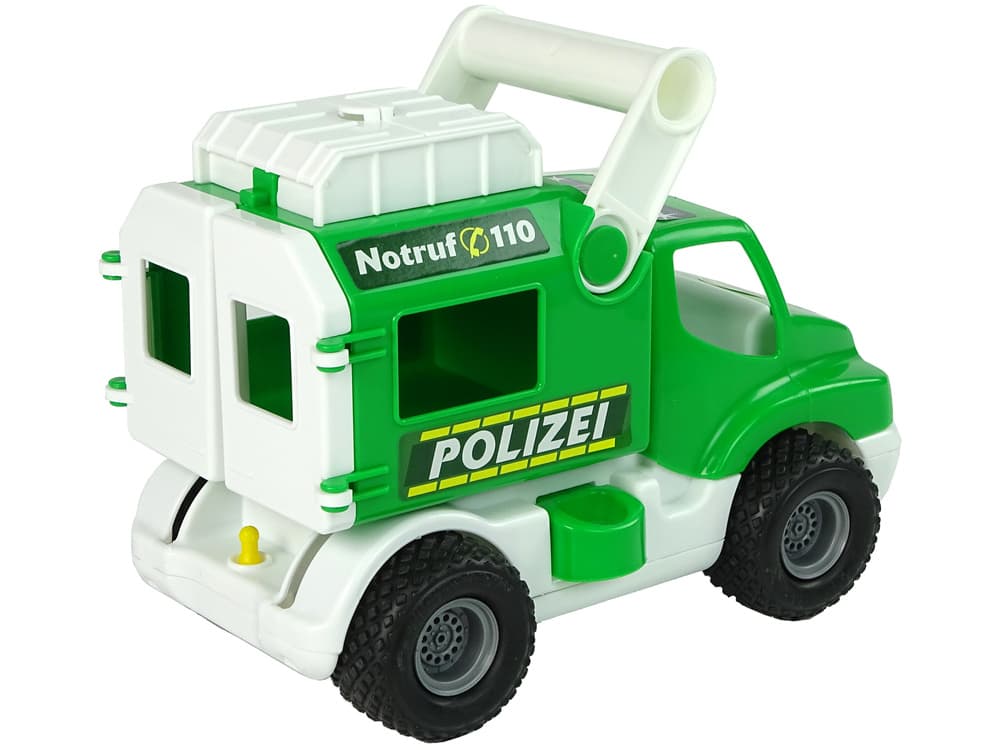 WADER POLESIE Policijsko vozilo Construck, zeleno 3