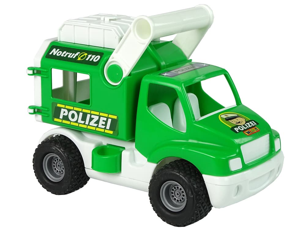 WADER POLESIE Policijsko vozilo Construck, zeleno 2