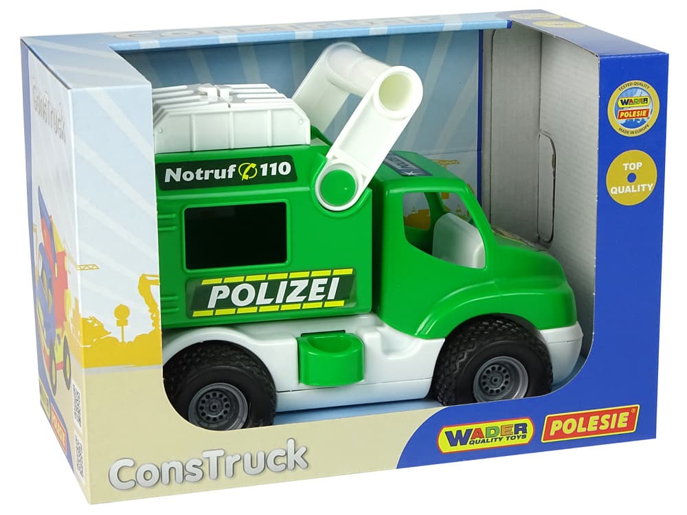 WADER POLESIE Policijsko vozilo Construck, zeleno 5