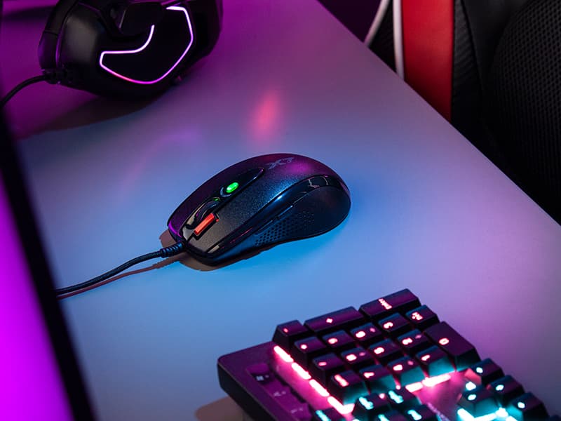 Gaming miška A4TECH XGame Opto Oscar X710BK, 7 gumbov, 2000 DPI 4