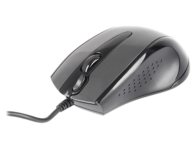 Mysz A4TECH V-TRACK N-500F-1, Glossy Grey, USB