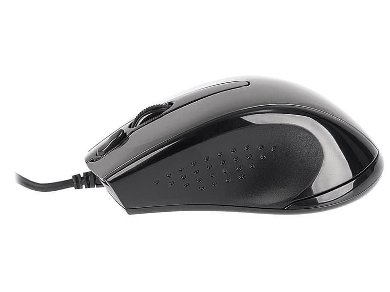 Mysz A4TECH V-TRACK N-500F-1, Glossy Grey, USB 2