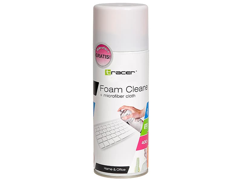 TRACER Plastic 400ml pena + mikrovlakna krpa