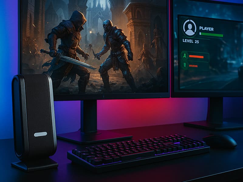 Zvočnika TRACER 2.0 Quanto BLACK USB 4