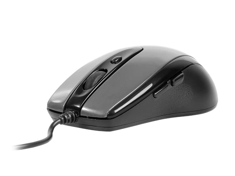 Žična miška A4TECH N-708X V-Track, 1600 DPI, črna