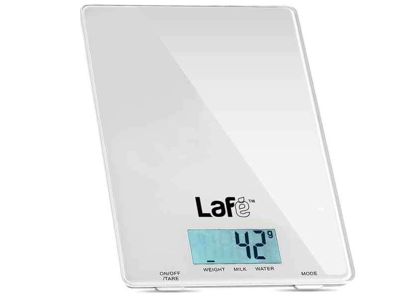 LAFE Precision White - kuhinjska tehtnica, bela