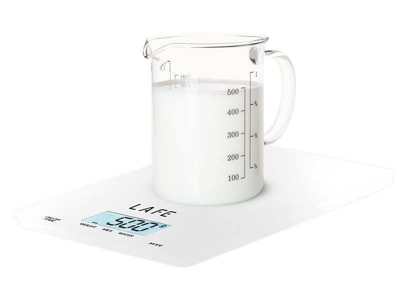 LAFE Precision White - kuhinjska tehtnica, bela 3
