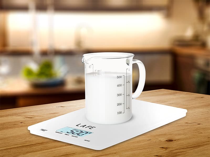 LAFE Precision White - kuhinjska tehtnica, bela 4