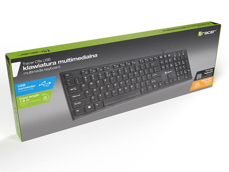 Tipkovnica TRACER Ofis USB 3