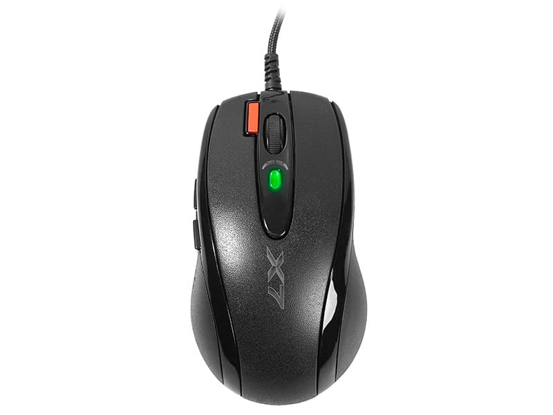 Set gaming miška + podloga A4Tech X-Game X-710BK + X7-200MP 4