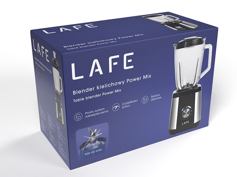 Stojni mešalnik LAFE Power Mix, 1.5L, 600W 6