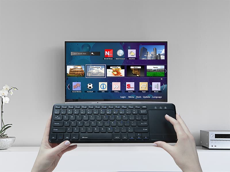 Tipkovnica s touchpadom TRACER Smart RF 2,4 GHz 5