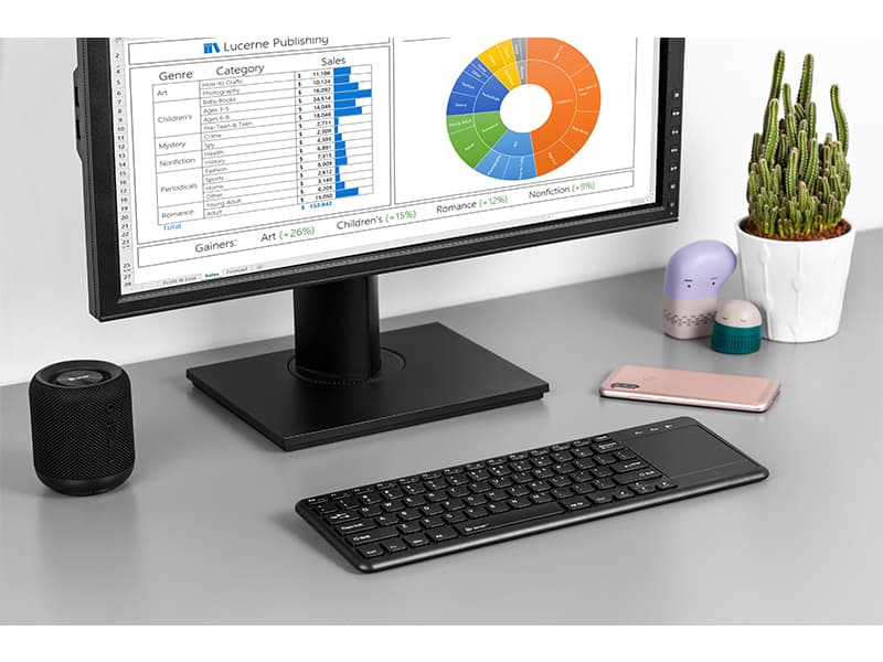 Tipkovnica s touchpadom TRACER Smart RF 2,4 GHz 8