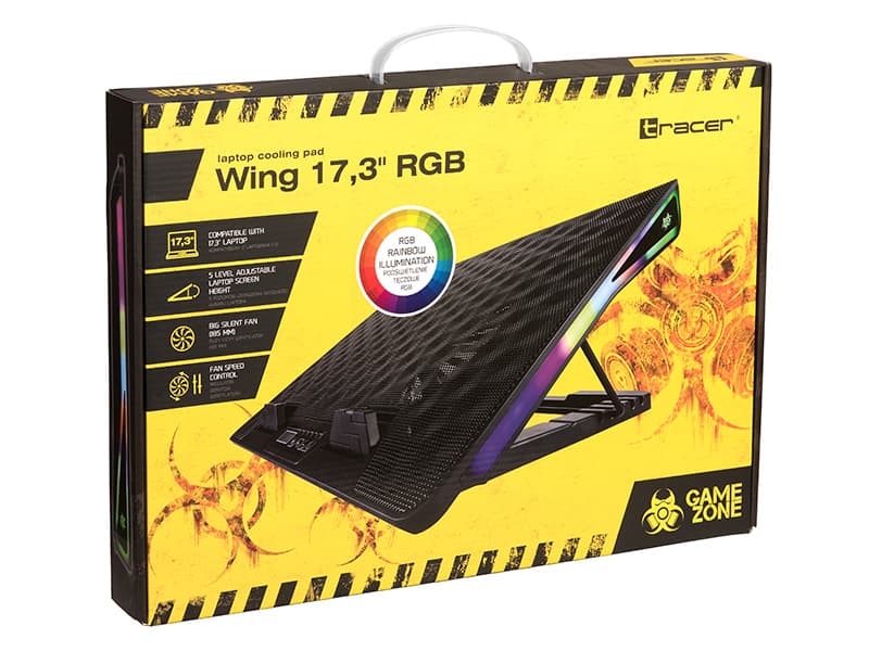 Hladilna podloga TRACER GAMEZONE Wing 17,3" RGB 7