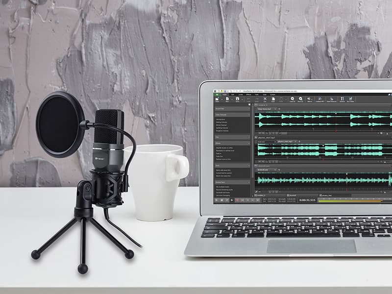 Kondenzatorski mikrofon TRACER Digital USB PRO za studio 5
