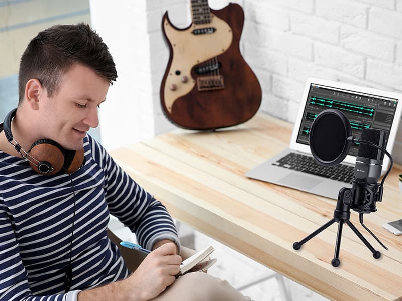 Kondenzatorski mikrofon TRACER Digital USB PRO za studio 6