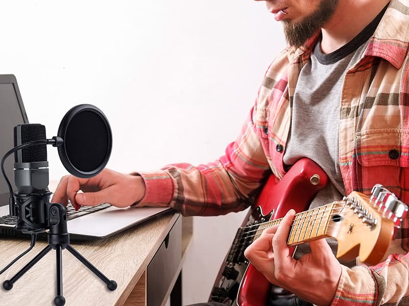 Kondenzatorski mikrofon TRACER Digital USB PRO za studio 7