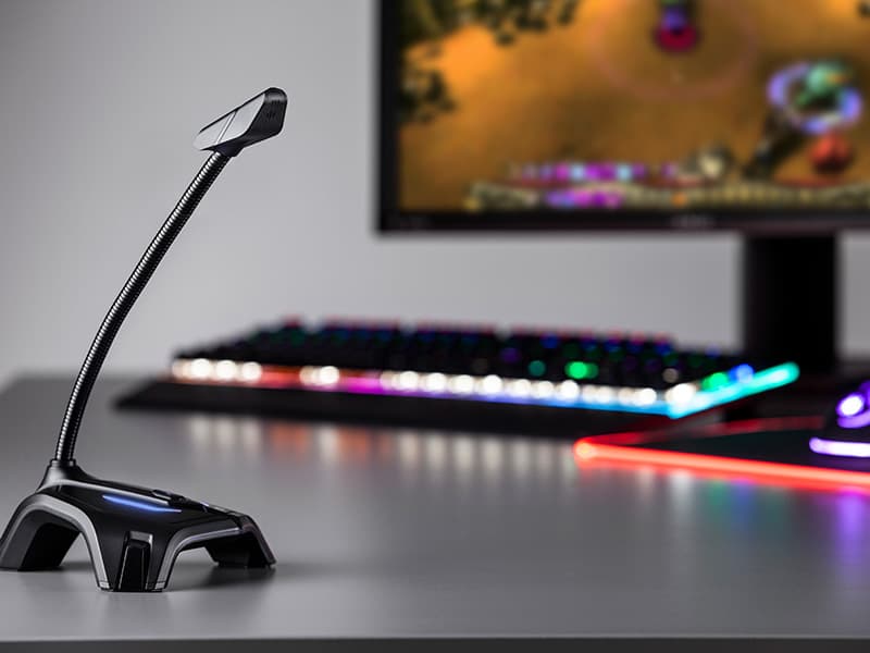 TRACER GAMEZONE Gamer LED USB mikrofon 4
