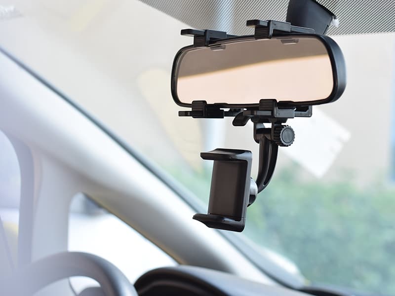 Držalo za telefon TRACER U11 pod vzvratno ogledalo