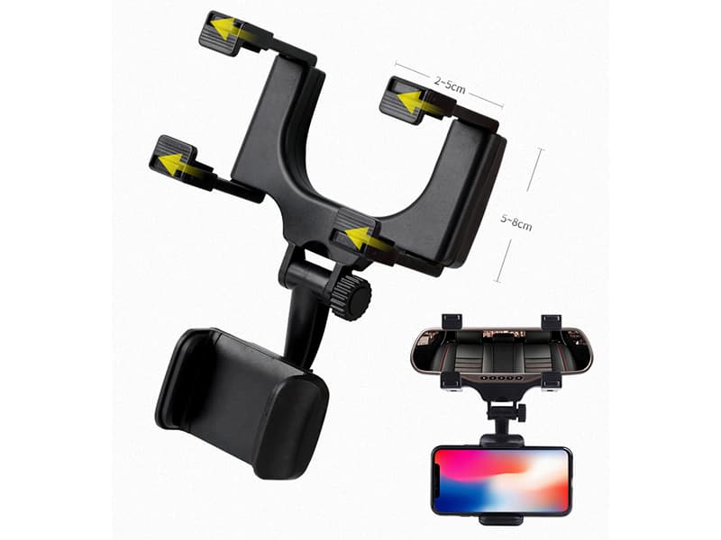 Držalo za telefon TRACER U11 pod vzvratno ogledalo 7