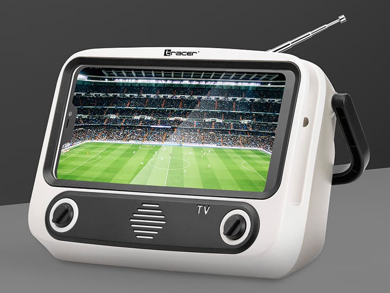 Stojalo za telefon TRACER TV79 z BT zvočnikom, FM, USB, Powerbank