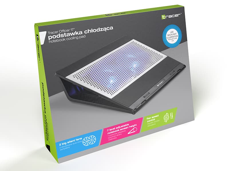 Hladilna podloga TRACER Officer 17" z LED 7
