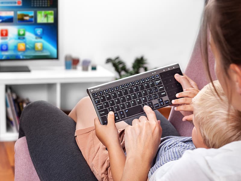 Brezžična tipkovnica Tracer EXpert 2.4GHz s touchpadom 4