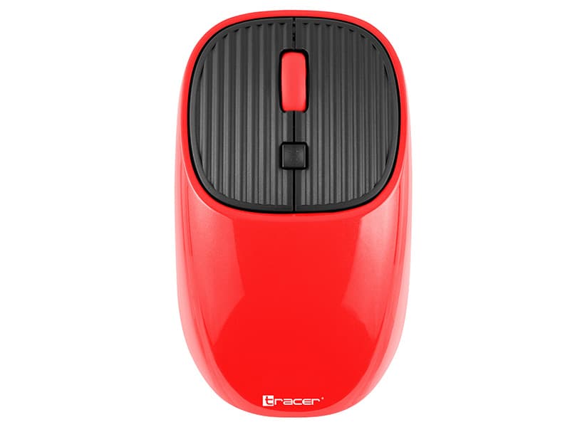Brezžična miška TRACER WAVE RF 2,4 GHz (Akumulator), rdeča 3