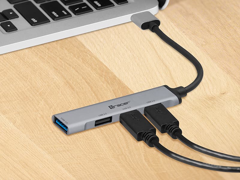 HUB TRACER USB 3.0 H41, 4-portni 5