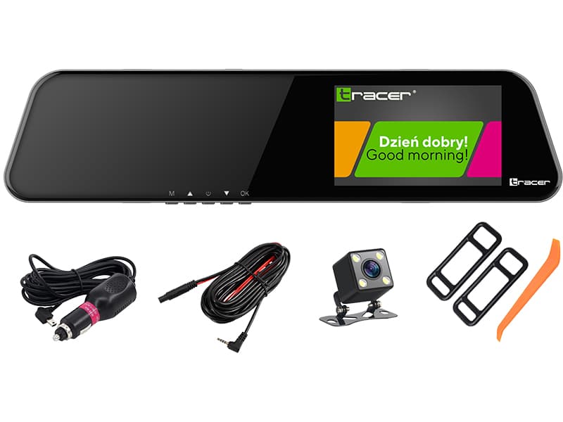 TRACER 4.0D FHD MENSA Avtomobilska kamera (G-senzor, parkiranje, gibanje, zadnja) 2