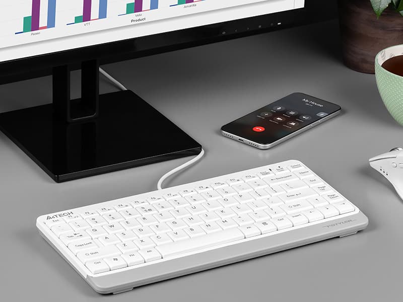 Tipkovnica A4TECH FSTYLER FK11 White 4