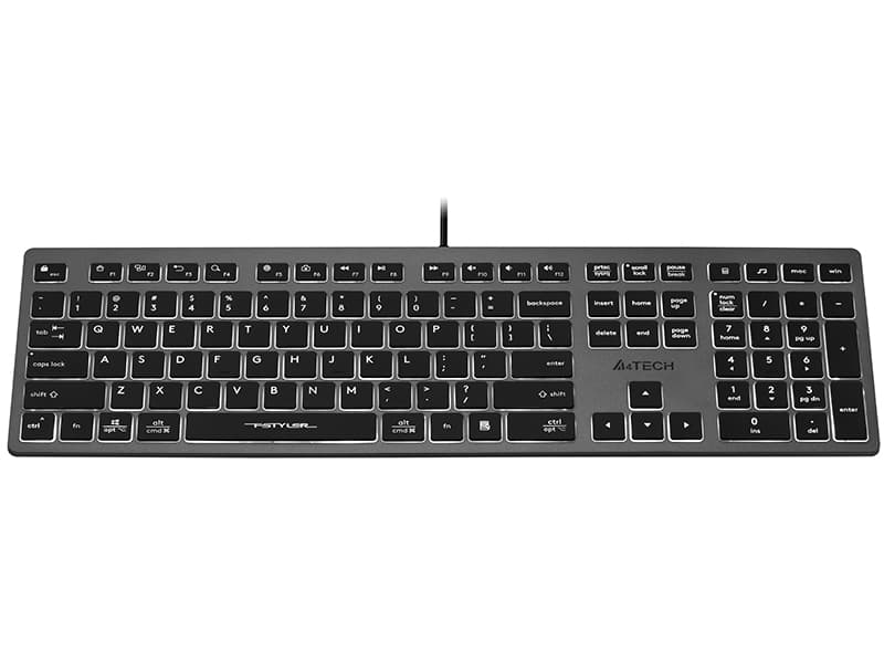 Tipkovnica A4TECH FSTYLER FX60H (White Backlit)
