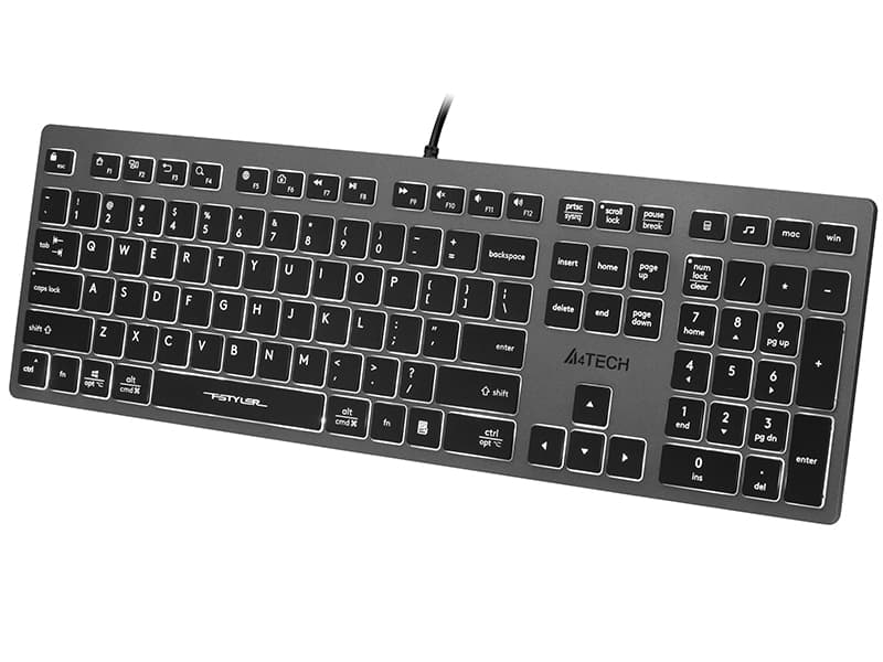 Tipkovnica A4TECH FSTYLER FX60H (White Backlit) 3